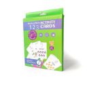 Adora Reusable Wipe and Clean Card Book Activity : Write and Practice Number 1-100 | Includes Marker & 27 Pcs Cards...