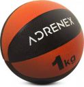 Adrenex by Flipkart 1kg Rubber MedicineBall (Weight: 1 kg, Red, Black)...