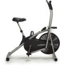 Adrenex by Flipkart AIRBIKE100 Exercise Bicycle with Moving Handles Dual-Action Stationary Exercise Bike  (Black, Silver)...