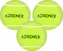 Adrenex by Flipkart Light Cricket Tennis Ball (Pack of 3, Yellow)...