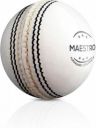 Adrenex by Flipkart Maestro 4 Panel_Int Cricket Leather Ball  (Pack of 1, White)...