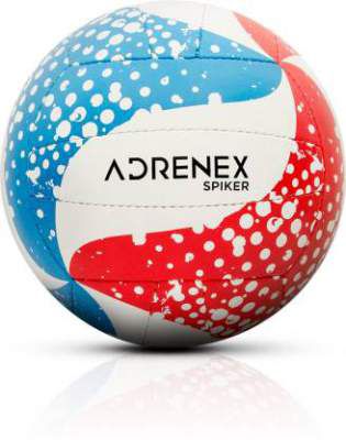 Adrenex by Flipkart Spiker Volleyball - Size: 4 (Pack of 1, Red, Blue)