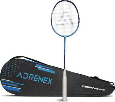 Adrenex by Flipkart Combat Pro 8000 Multicolor Strung Badminton Racquet (Pack of: 1, 84 g)