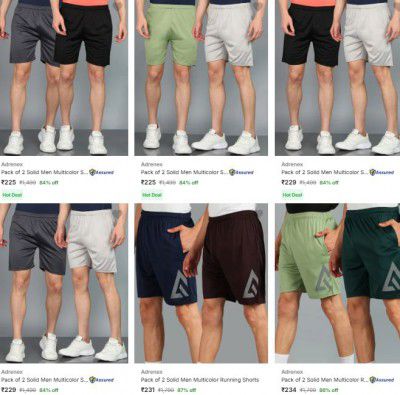 ADRENEX Men's Boxers [ Pack of 2 ] @ ₹269