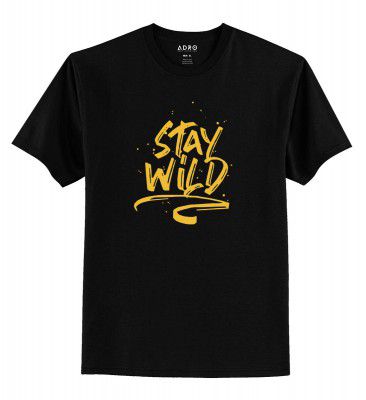ADRO Men's Cotton Printed Regular Fit T-Shirt