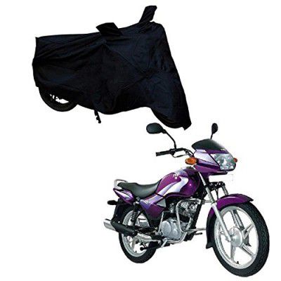 Adroitz Black Bike Cover for Tvs Star City (Small)