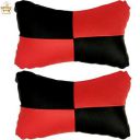 Adroitz Universal Car Neck Rest Pillow/Cushion Set Headrest Pain Relief Support of 2 Pieces...