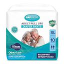 Adult Diaper Pants Pull-Ups for Men & Women, Disposable Incontinence Pants, Pack of 10 (Extra Large (38"-65"))...
