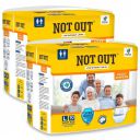 Adult Tape Diapers - Overnight Protection with 3D Core | Large (40-60 Inches) | 20 Diapers | Pack of 2...
