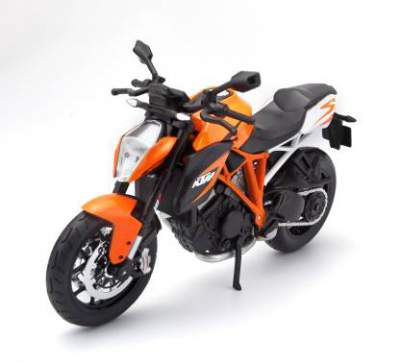 Adventure Force KTM 1290 SUPER DUKE R Scale 1/12 Diecast Replica (Multicolor)