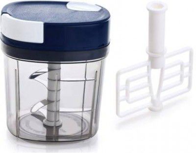 Adyant Adyant Vegetable Chopper,6 Stainless Steel Blade, cutter, whisker,Onion Chopper Vegetable & Fruit Chopper  