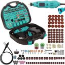 Aegon 130W Multifunctional Mini Rotary Die Grinder Kit with Flexible Shaft and 252 Pieces of Accessories...