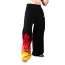 Aesthetic Flame Print Wide Leg Pants for Men...