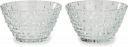 Afast Serving Glass Bowl, Set of 2 With Self Dn06, Clear, 300 Ml...