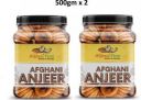 Afgani Farm Dry fruits Afghani Anjeer Figs (2 x 500 g)...