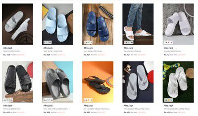 AfroJack Men's Footwear Upto 90% Off
