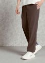 AFWAAH Self Design Men Brown Track Pants...