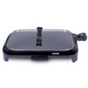 AGARO 1600 Watt Barbeque Non-Stick Electric Griller Toughened Glass Lid BBQ Grill...