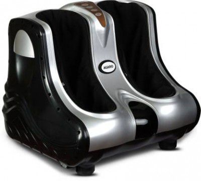 AGARO 33320 Amaze Leg Massager for Foot, Calf & Leg with Vibration & Heat, 3 Massage Levels Massager  (Silver)