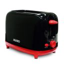 AGARO - 33406 Olympia 750-Watt 2-Slice Pop-Up Toaster with 7 Toasting Settings & Removable Crumb Tray (Black)...