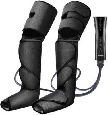 AGARO 33511 MAGMA Air Compression Leg Massager, for Pain Relief & blood circulation Massager  (Dark Grey)