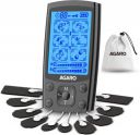 AGARO 33536 Dual TENS physiotherapy, 24 Modes, 20 Level of Intensity, for Pain relief Massager  (Black)...
