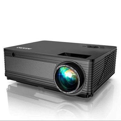 AGARO AG120 Android Projector WiFi Projector 4K Supported 3000 Lux 200 Display Movie Projector Compatible  