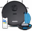 AGARO Alpha Robotic Floor Cleaner with 2 in 1 Mopping and Vacuum (WiFi Connectivity) (Black)...