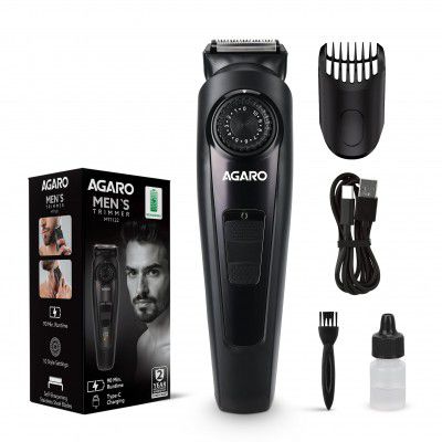 AGARO Beard Trimmer MT5005, 10 Length Settings