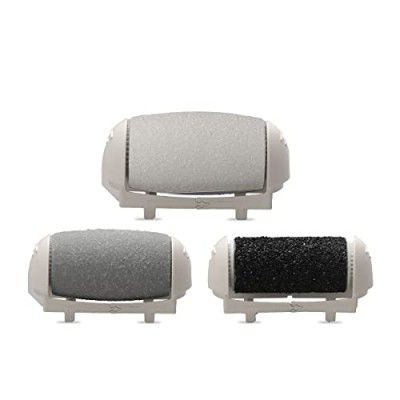 AGARO Callus Remover Replaceable heads, 3 Pcs, Callus & Dead Skin Removal, Pedicure At Home