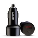 AGARO CC1930 Car Charger, Dual Port with Type C PD Port with 36W max Output and Quick Charge QC 3.0 Port ...