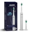 AGARO Cosmic Dlx Sonic AAA Battery Electric Toothbrush For Adults, Power Toothbrush, Soft Nylon Bristles, AAA Battery, White...