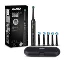 AGARO Cosmic Plus Oscillating Tooth Brush for Adults, 4 Modes, Dupont Nylon Soft Bristles, Replaceable brush head, Rechargeable, Power Toothbrush, Black...