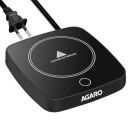 AGARO Elegant Coffee Mug Warmer, 3 Temperature Setting for Warming & Heating Coffee, Supports Steel, Ceramic and Glass Cups, Beverage, Milk, Tea and Hot Chocolate, Black...