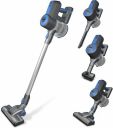 AGARO Elegant Stick Vacuum Cleaner, Dry Vacuuming, 2 Suction Modes Hand-held Vacuum Cleaner (Black, Blue)...