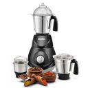AGARO Elite Mixer Grinder 550W, 100% Copper Motor, 3 Stainless Steel Jar, 3 Speed, Whip Function, Stainless Steel Blades, Wet & Dry Grinding, Black...
