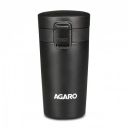 AGARO Elite Stainless Steel 300ML Travel Mug, Dual Insulation, 304 Grade Inner and Outer Stainless Steel Crafted, Leak and Rust Proof, Hot and Cold Upto 3hrs, (Black)...