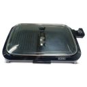 AGARO EXOTIC 1600 watts non stick barbeque griller with toughened glass lid (Black)...