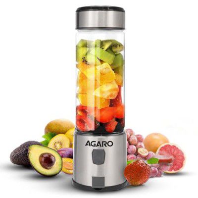 AGARO Galaxy Portable Blender, Portable Hand Blender For Kitchen, 450ml