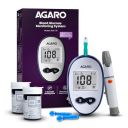AGARO Glucometer, Blood Glucose Monitoring System with 50pcs Strips & Lancets, Glucometer Machine, Instant Blood Sugar Test at Home, Fast Blood Sugar Testing Device, Simple & Accurate, GLM-76....