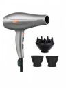 Agaro HD-1124 2400Watt AC Motor Professional Hair Dryer with Diffuser - Silver-Toned...
