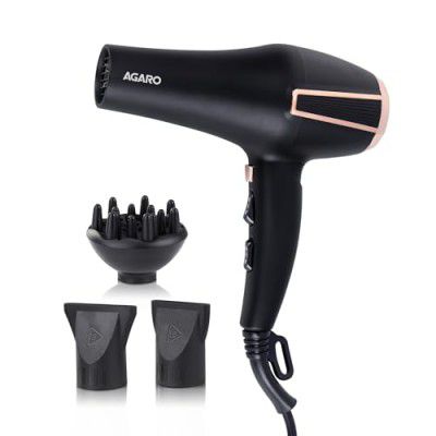 AGARO HD1128 Professional Hair Dryer, 2800 Watts, AC Motor, Hot & Cold Air