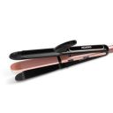 AGARO HS1119 3-in1 Hair Styler, Straightner, Crimper, Curler For Women, Variable Style Settings, Keratin Infused Ceramic Coated Plate, Colour Black & Rose Gold...