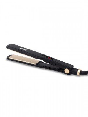 Agaro HS1947 Hair Straightener With Ceramic Coated Plates - Black