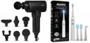 AGARO Impact Electric Gun Massager, Handheld With 6 Massage Heads & COSMIC Lite Sonic Electric Toothbrush for Adults with 6 Modes, 3 Brush Heads, 1 Interdental Head and Rechargeable(White)...