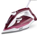AGARO Imperial Steam Iron, 2200W, Ceramic Coated Sole Plate, Fast Heating, 360 degree Swivel Cord, 350 Ml Water Tank, Maroon...