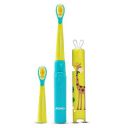 AGARO REX Sonic Electric Kids Toothbrush with 3 Brushing Modes & Rechargeable Battery, Power Tooth Brush, (Blue)...