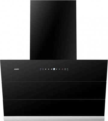 [EXTRA ₹999 OFF] AGARO Royal Kitchen Chimney 60 cm 1350 m3/hr Auto-Clean Kitchen Hood Auto Clean Wall Mounted Black 1350 CMH Chimney