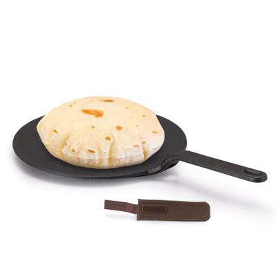 AGARO Royal Pre Seasoned Cast Iron Tawa, 26 cm Diameter(Capacity: 4.3L)