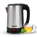 AGARO Sonnet Electric Kettle, 1.5L, 1500W, Stainless Steel Body, Rapid Boil, Auto Shut Off, Cool Touch Handle, Portable...